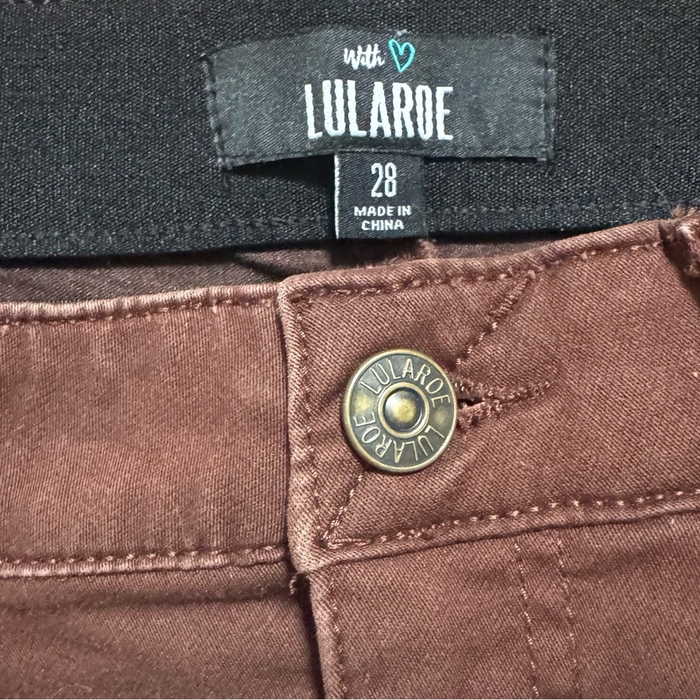LuLaRoe Chocolate Brown Pants